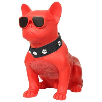 Mini reproductor de audio de música realista portátil Cute Bulldog Dog 