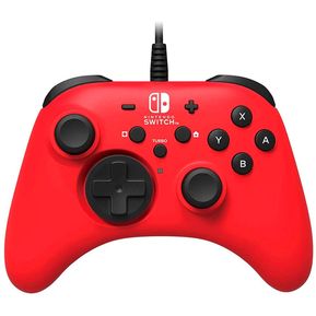 Control Alámbrico Hori Manette Filaire Nintendo Switch Rojo