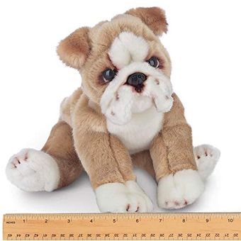 bulldog de peluche