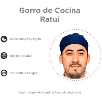 Gorro De Chef Ajustable De 4 Colores Para Niños Toques De Ch