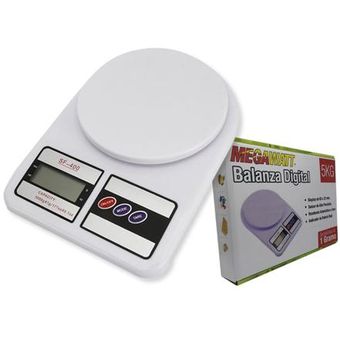 Balanza Digital Plana 3kg-5kg Sensible 1gr SF400 Sukra - Ferretería Samir