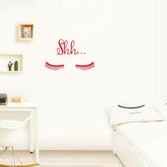 Etiquetas de la pared de la pestaña de la personalidad Sala de estar Dormitorio Dormitorio Detalle Desmontable Calcomanía 