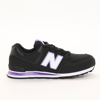 new balance niño negro