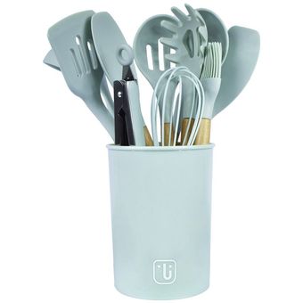 Kit Batería Cocina 8 Piezas + Set Utensilios Simplit