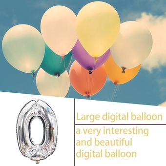 Boda matrimonio decoración globos 32 pulgadas grande digital globos decoración 