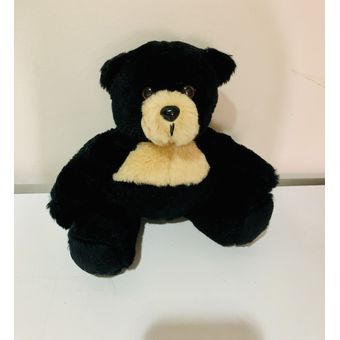 oso negro de peluche