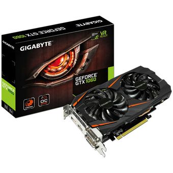 Compra Tarjeta De Video Nvidia Gigabyte Geforce Gtx 1060 Windforce - tarjeta de video nvidia gigabyte geforce gtx 1060 windforce oc 6gb gddr5 1xhdmi