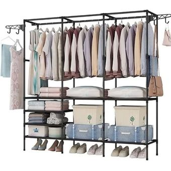 Rack Ropa Perchero De Piso Organizador Closet Para Colgar Decor