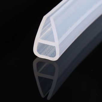 6 mm Vidrio de espesor Mampara de ducha Tira de sellado de puerta Plástico Caucho Baño Cuarto de baño 6 mm 