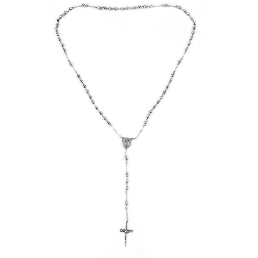 Colgante unisex de plata en forma de cruz bereber plata 925/1000 diseño unisex Les Plaisirs de Stella 