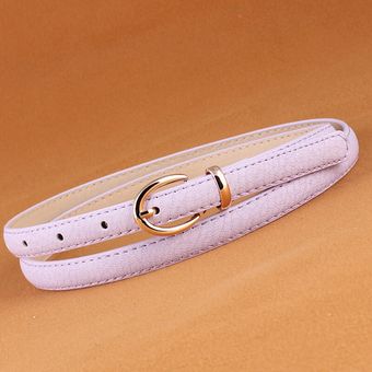 Cinturones de cuero sintético de Color caramelo para mujer Cinturón 