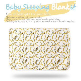 Invierno Algodón bebé bebé durmiendo manta Dibujos animados impreso bebé ropa de cama 