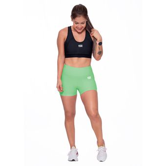 Pantalón deportivo mujer, color verde con pretina anatómica