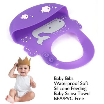 BIBS BIBS impermeable suave silicona alimentación bebé saliva toalla BPA  PVC gratis 
