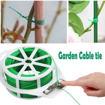Bridas de plástico para plantas Bridas de cables reutilizables Kits de 