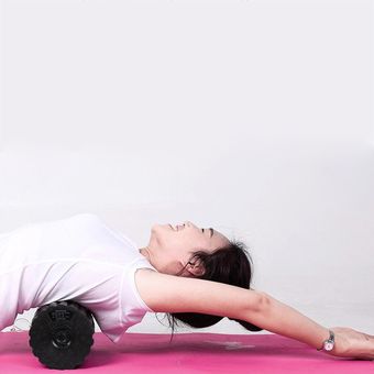 Rodillo de espuma de masaje por vibración para Fitness,masajeador de recuperación muscular para Yoga,rodillo de masaje eléctrico ajustable para Pilates,equipo de gimnasio 