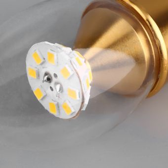 NUEVO E14 TRAIL TAIL LED Bombilla Lámpara de luz Cool Cálido White Gold ZD-MTX05-1 