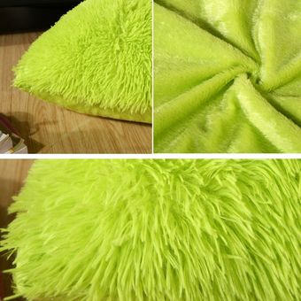 almohada de felpa de almohada de tela procesamiento personalizado de casa joyas funda de almohada 