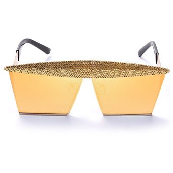 Vintado gafas de sol cuadradas para lujosas gafasmujer 
