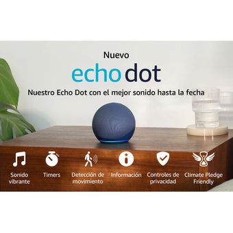 Alexa  Echo Dot 5ta Generación Azul