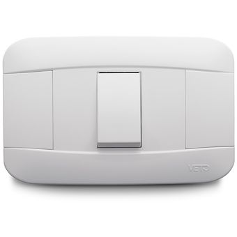 Interruptor Inteligente WiFi Simple 2 Botones Blanco Neutro - Promart