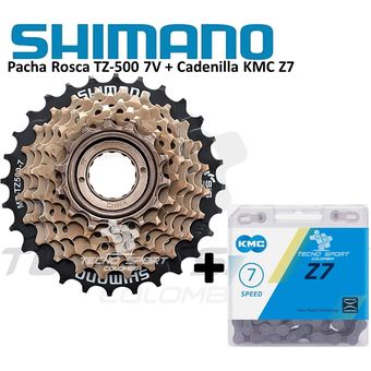 Pacha shimano cheap 7 velocidades ruta