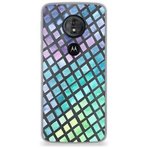 Funda para Moto G6 Play - Color Grid, Smooth Case