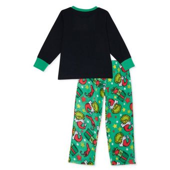 Pijama Cartton Loungewear a juego Pijamas Christmas Cómodo Pijama Conjuntos 