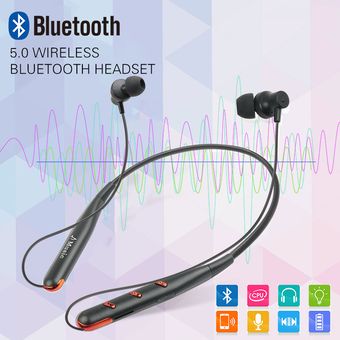 Bluetooth 5.0 Auriculares inalámbricos para el cuello Auriculares Blue 