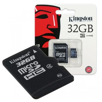 Memoria Microsd Kingston 32 Gb Clase 10 Con Adaptador Sd Linio Peru Ki042el015fuolpe