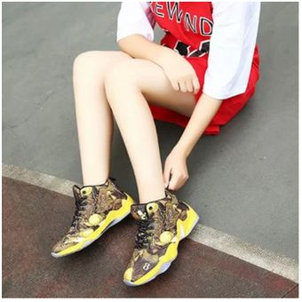 Zapatillas tenis para la pareja mujer Zapatillas de deportes Amarillo 