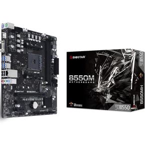 Tarjeta Madre BIOSTAR B550MH AMD AM4 2x DDR4 M.2 PCIe 4.0 Mi...