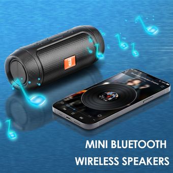 Altavoz portátil a prueba de agua Mini Bluetooth música bajo Fm Tf 