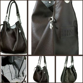 Bolsos Mujer Dama Cartera Emma Bags Big Modelo Mostaza