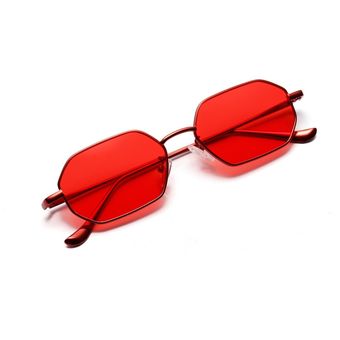Sección femenina de las gafas de sol de polígono clásicomujer 