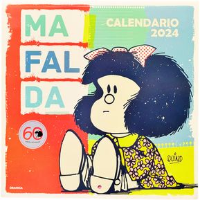 Calendario De Pared Mafalda. 2024