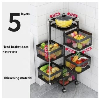 Estante organizador cocina multiuso de 5 niveles INSPIRA