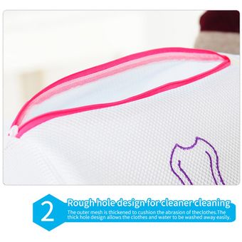 Medias bebé del paño calcetines Romote de lavandería bolso de la colada 6 Conjunto de malla Dedica sujetador bolsa de lavado de la ropa interior 