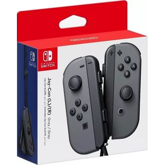 Nintendo - Control Nintendo Switch Joy-con Gris L Y R