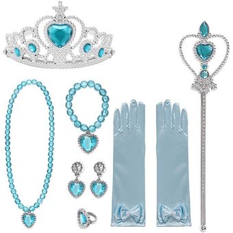 Accesorios de princesa de Frozen para niñas,Elsa,Anna,Ceni 
