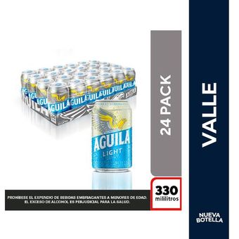 Pack x24 Cerveza Aguila Light Lata 330 Ml | Linio Colombia -  AG114GR1E2JECLCO