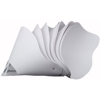 Filtro de papel grueso de resina de 50 Uds desechable para Wanhao D7 SLA UV piezas de impresora 3D accesorios filtro con filamentos DJL（#50 peice） 