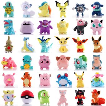 Juguetes muñeco de peluche de pokemon para niños  juguetes de peluche de dibujo 