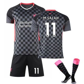 Kid's Replica Nike M. Salah Liverpool Away Jersey 22/23 DN2739-101