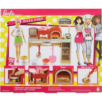 barbie pizza chef falabella
