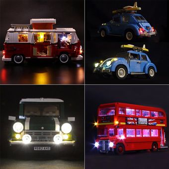 Luces LED para Lego 10220 City Creator Cars 10258 London bus 10252 102 