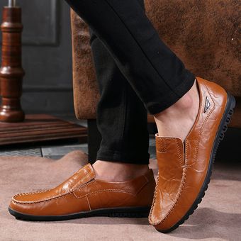 Zapatos Hombre Tenis Marrón 