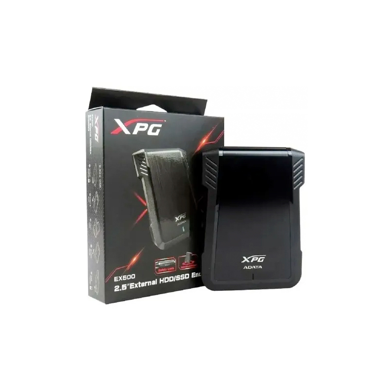 XPG Gabinete Carcasa EX500 de 25 para Convertir Unidad de Estado Sólido Interna SSD Disco Duro Inter
