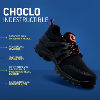 Zapato de Seguridad Ten-Pac Choclo INDESTRUCTIBLE Negro | Linio México -