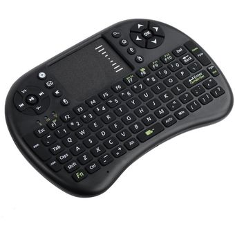 GENERICO Mini Teclado Inalámbrico Touchpad Smart TV Retroiluminado GENERICO